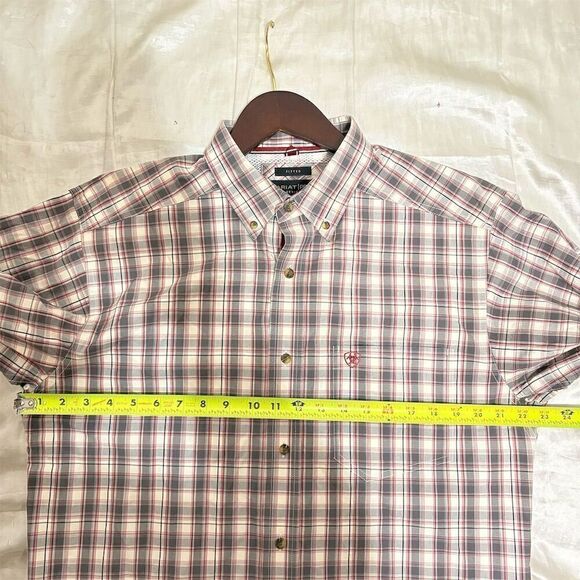 Carhartt Men's L Plaid Long Sleeve Button-Up Shirt - Picture 9 of 13